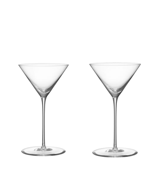 Geometry Martini Glass, Set of 2