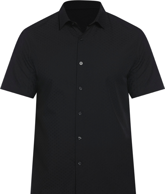 Men's Dobby-Weave Shirt