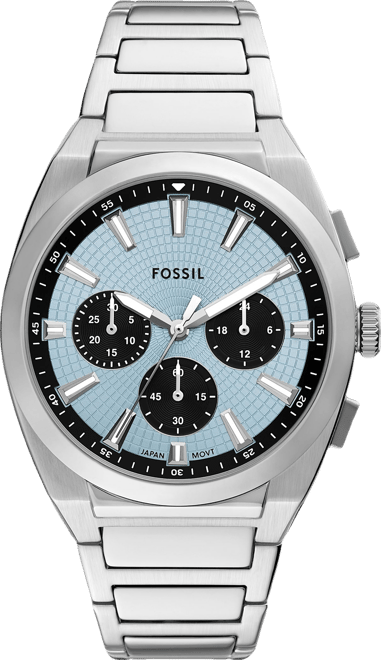 Men's Everett Chronograph Stainless Steel Watch, 44mm