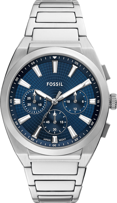 Men's Everett Chronograph Stainless Steel Watch, 44mm