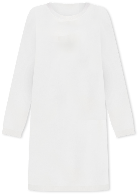 Winter White Vivianne Crewneck Dress