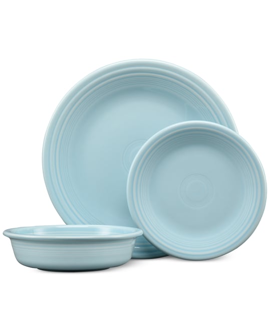 Classic Rim 3-Piece Place Setting, Service for 1