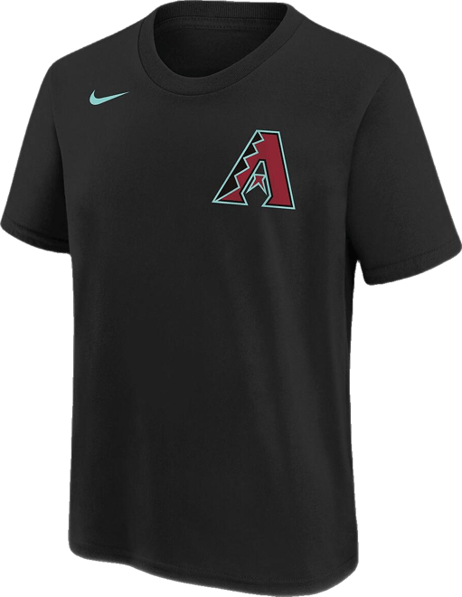 Big Boys  Ketel Marte Black Arizona Diamondbacks 2024 Fuse Name and Number T-shirt