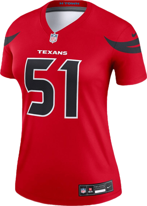 Women's Will Anderson Jr. Red Houston Texans Alternate Legend Player Performance Top
