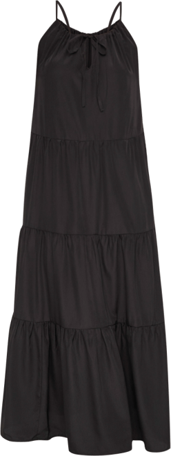 Women's Tiered Maxi Dress Swim Cover-Up
