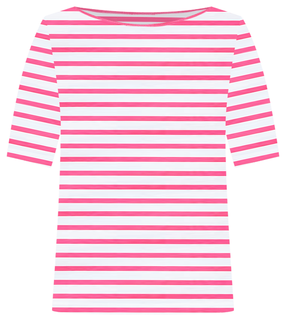 St. John's Bay Womens Boat Neck Elbow Sleeve Blouse - JCPenney
