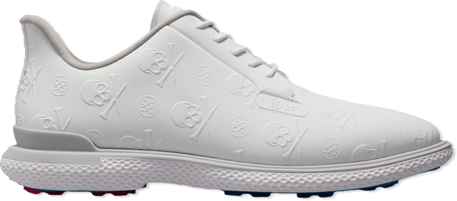 G/FORE Gallivan2r Embossed Skull & Tees Golf Shoes Snow/Nimbus