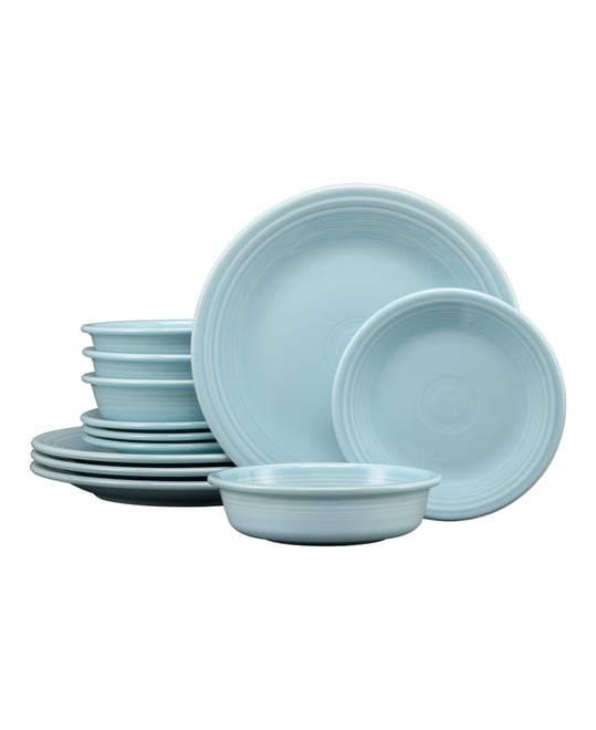 Classic Rim 12 Pc. Dinnerware Set, Service For 4