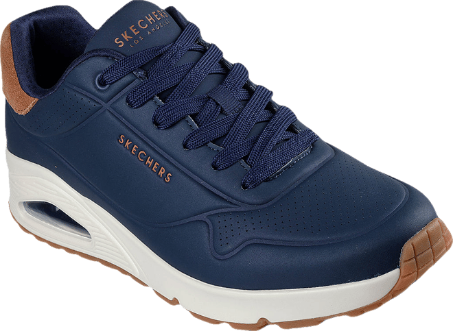 ◆SKECHERS◆ men uno SL0MFCEY012 Skechers Uno Suited On Air Mens Sneakers, Color: Navy - JCPenney