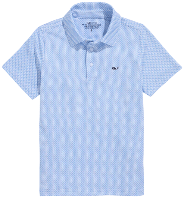 Boys' Printed Sankaty Performance Polo