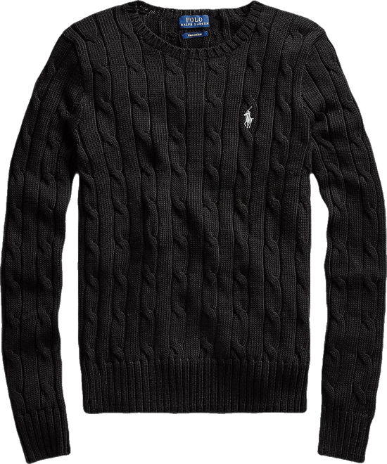 Ralph Lauren Cotton Cable Knit Sweater | Bloomingdale's