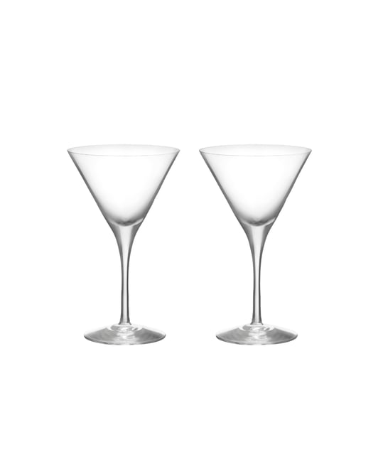 More Martini Barware Glasses, Set of 2