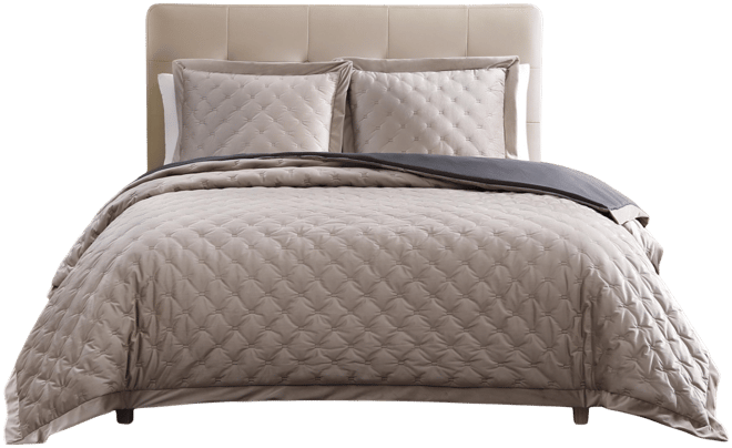 Bebejan 3 Piece King Size Velvet Comforter Set