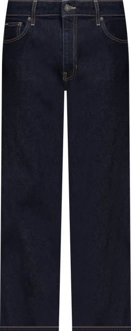 Men's G16 Straight-Fit Selvedge Rinse Wash Jeans