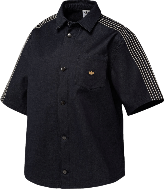 adidas Originals Women's Denim Short Sleeve Shirt | Dick's
