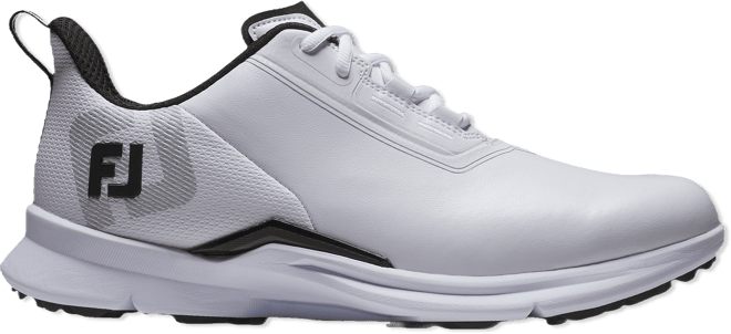 FootJoy Fuel Golf Shoes White/Black 55419 - Carl's Golfland