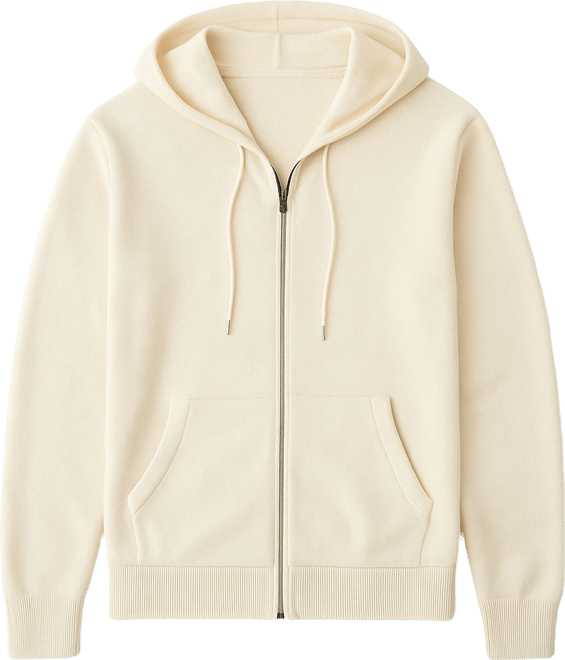 Men's Cashmere Cashmere Zip Hoodie