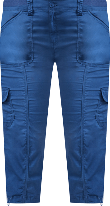 Plus Size Cargo Capri Pants, Exclusively at Macy's