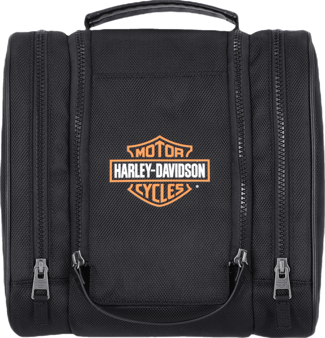Double Pocket Travel Kit in Black