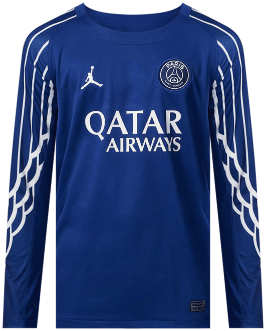 Paris Saint-Germain 2024/25 Stadium Fourth Men's Jordan Dri-FIT Football Replica Long-Sleeve Shirt