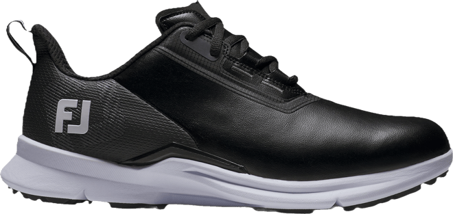 Free Shipping - FootJoy Fuel Golf Shoes Black/White 55421- Carl's
