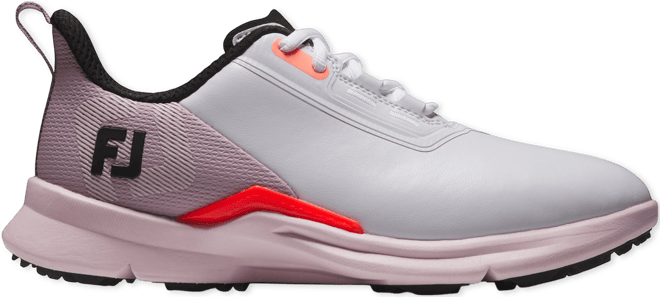 FootJoy Women's Fuel Golf Shoes White/Pink/Coral 90884 - Carl's