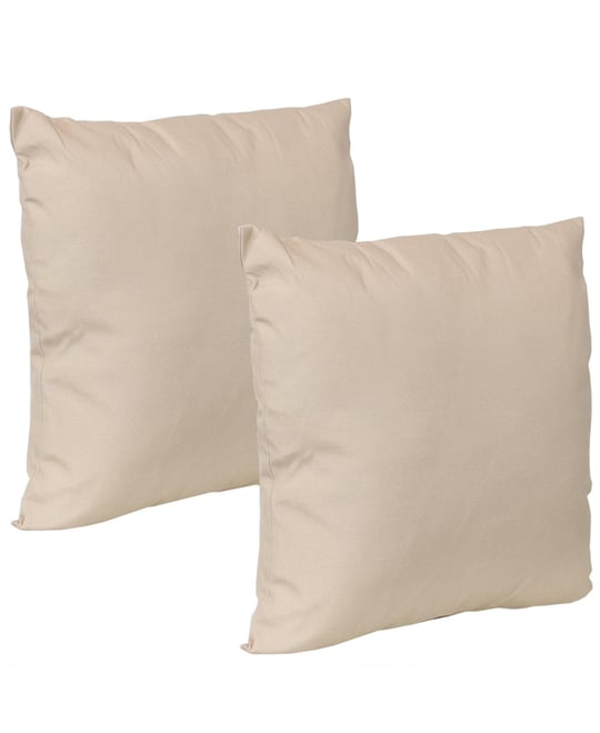 Indoor/Outdoor Weather-Resistant Polyester Lumbar Decorative Pillow with Zipper Closure
