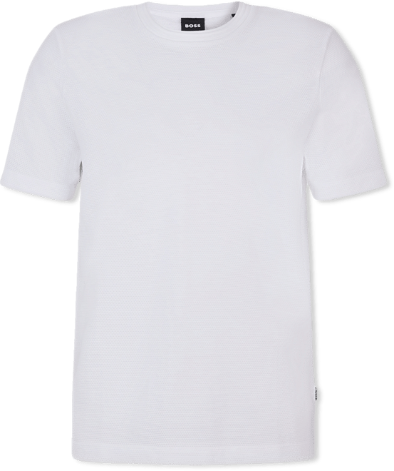 Boss by  Men's Bubble-Jacquard Structure T-Shirt
