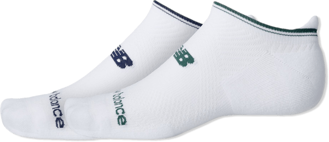 New Balance Unisexe Run Repreve No Show Tab 2 Pack