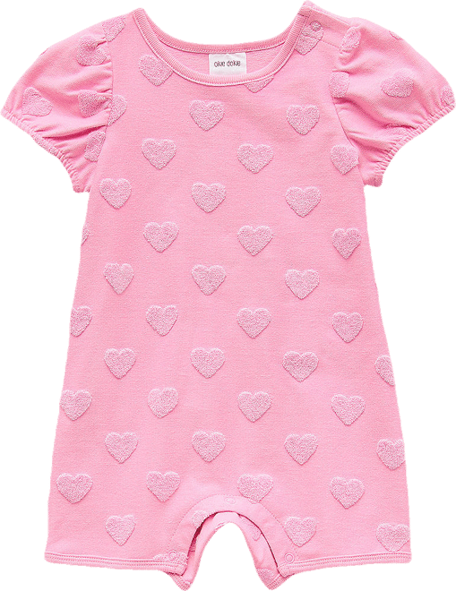 Okie Dokie Baby Girls Short Sleeve Romper
