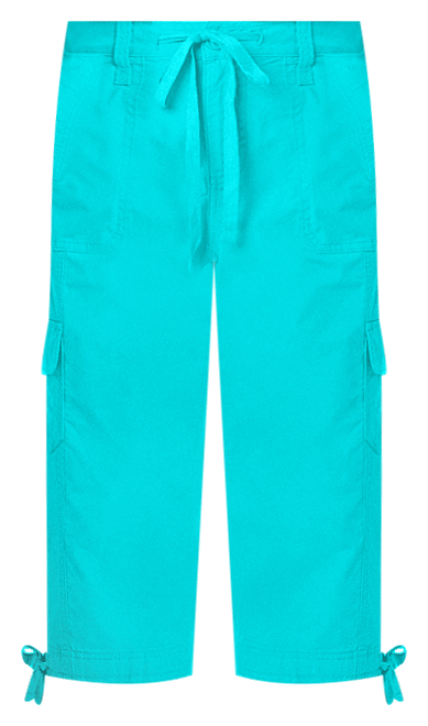 St. John's Bay Womens Straight Mid Rise Regular Fit Capri Pant