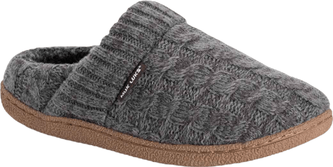 Men's Marcel Slipper, Ebony/Charcoal, L (12-13)