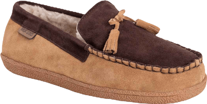 Men's Leather Goods By Talan Slipper, Black, 9