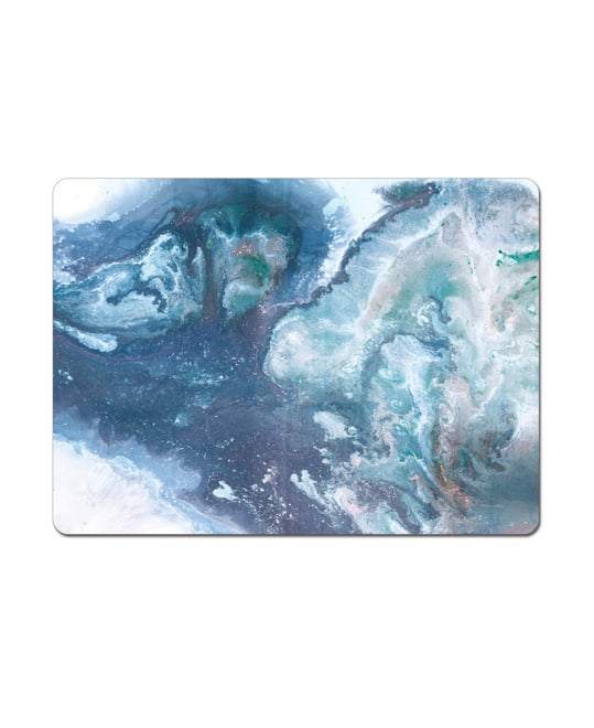 Graceful Ocean Hardboard Cork Placemats, Set of 4