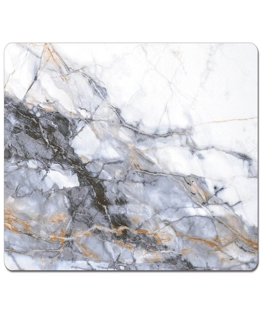 Marble Note Hardboard Cork Placemats, Set of 4