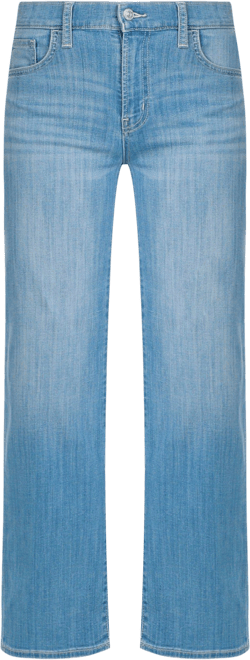 Hudson Womens Rosalie High Rise Wide Leg Ankle Jeans