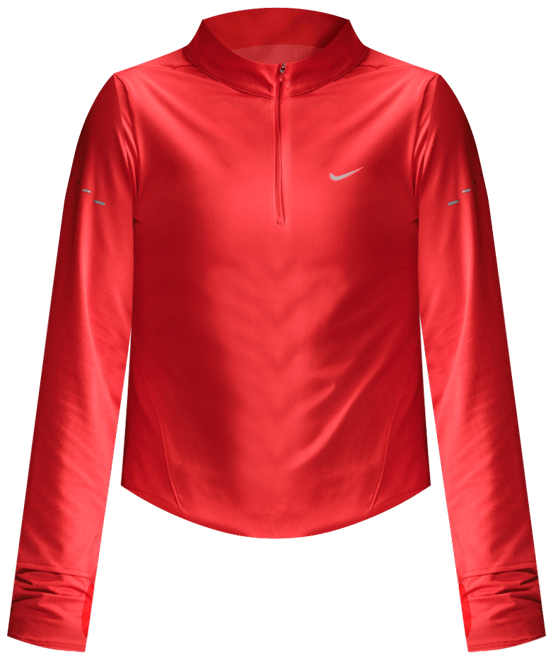 Nike Swift Playera de correr Dri-FIT UV de cierre de 1/4 para mujer