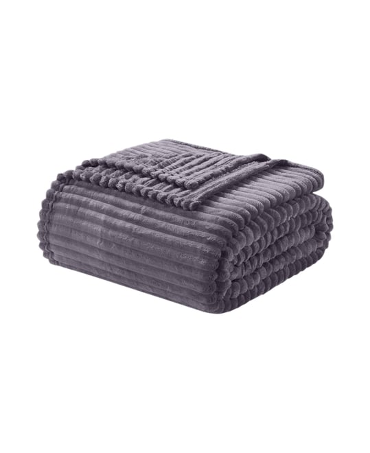 Cut Plush Lightweight Super Soft Luxury Bed Throw, 50" x 60"