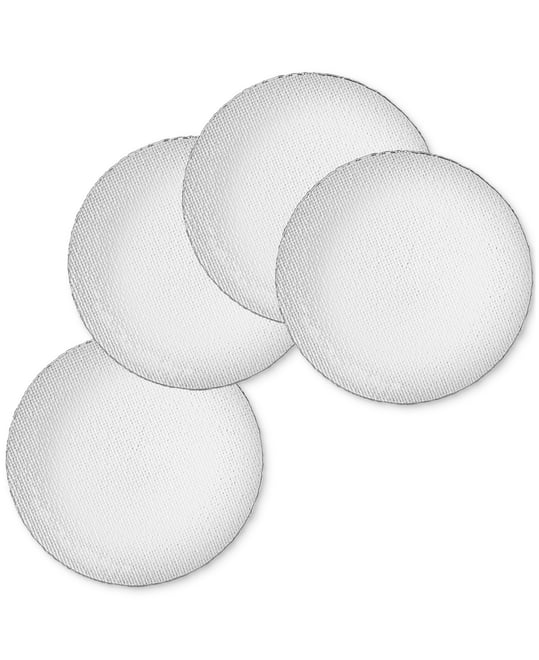 Shine Silver Charger Plate 13", Set of 4