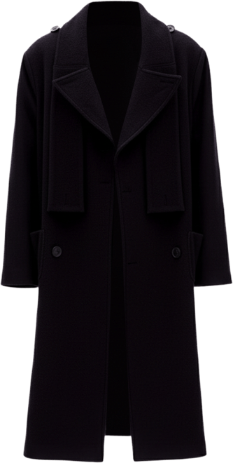 Men's Wool Long Coat