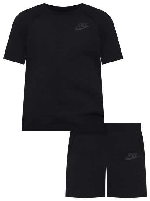Nike Little Kids' Tech Fleece Tee and Shorts Set