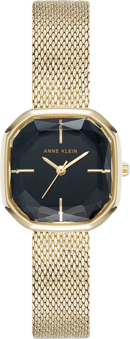 Estate Octagonal Stainless Steel Mesh Watch