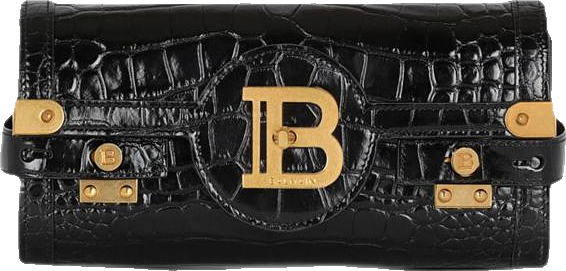 Balmain Women's B-Buzz Pouch 23 Leather Clutch | Bloomingdale's