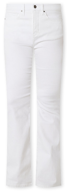 a.n.a Womens High Rise Flare Leg Jean