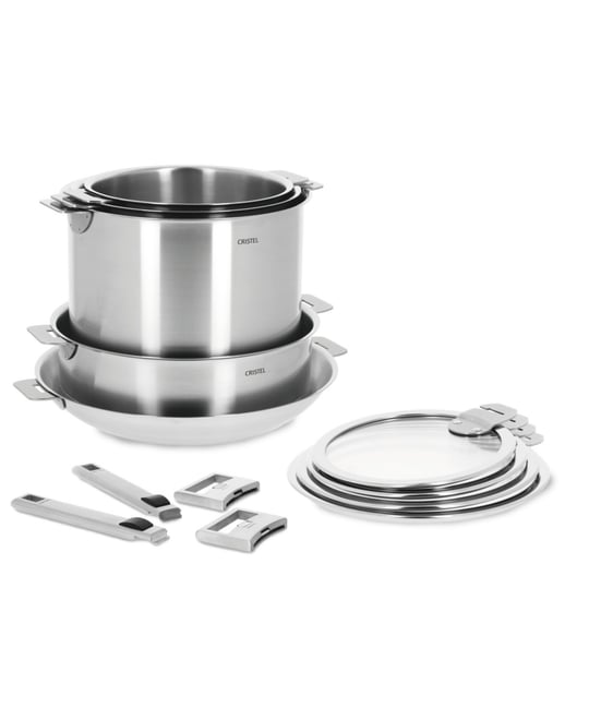 Strate 13-Piece Stainless Steel Cookware Set