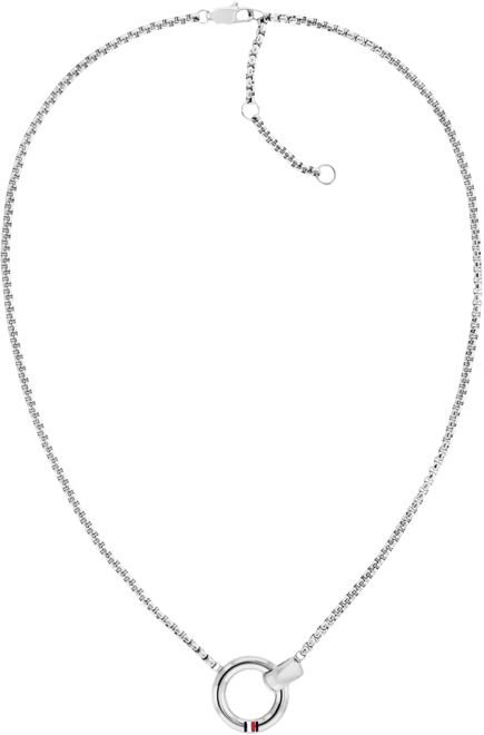 Circle Pendant Necklace, 16" + 2" extender