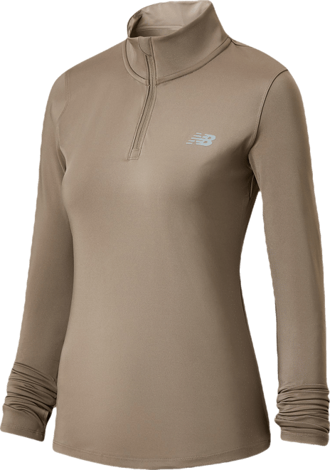 New Balance Women's Script Quarter Zip