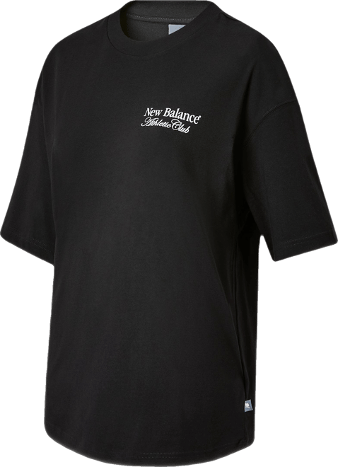New Balance Kvinnor Linear Graphic Oversized T-Shirt