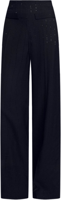 【SANDRO】Sequin Suit Pants Sequin suit trousers white / beige For Women | Sandro Paris