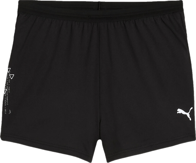 Knit 3 Inch Split Shorts